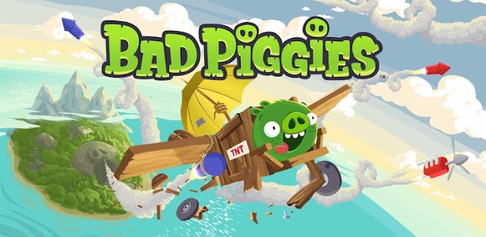 Imagen baner de la aplicacion de juego Bad Piggies