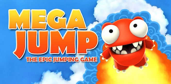 Imagen baner de la aplicacion de juego mega jump