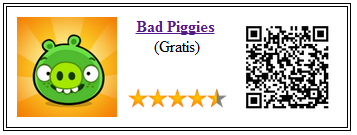 Ficha de la aplicación de juego Bad Piggies