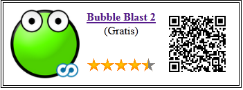 Ficha de la aplicación de juego bubble blast 2