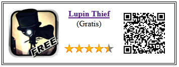 Ficha de la aplicación de juego lupin thief