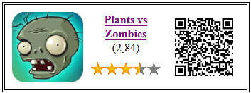 Ficha del juego Plants vs Zombies versión pago
