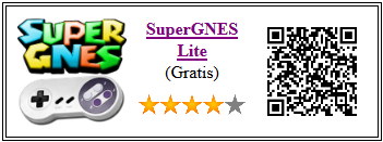 Ficha de la aplicación de juego SuperGNES Lite