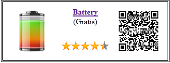 Ficha de la aplicación de servicio Battery