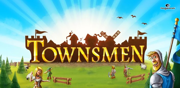 Imagen baner de la aplicacion de juego Townsmen