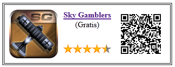 Ficha de la aplicación de juego Sky Gamblers