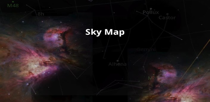Imagen baner de la aplicacion de educacion Sky Map