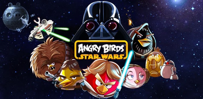 Imagen baner de la aplicacion de juego Angry Birds Star Wars