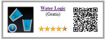 Ficha qr de aplicacion de juego Water Logic