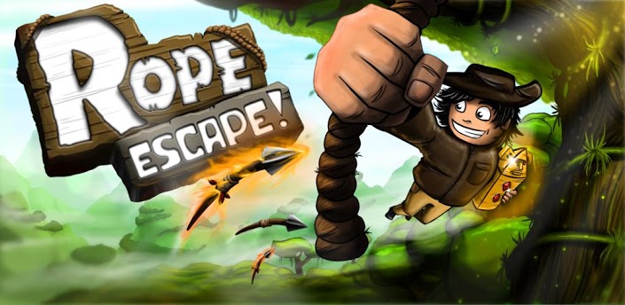 Imagen baner de la aplicacion de juego Rope Escape