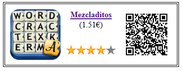 Ficha qr de aplicacion de juego Mezcladitos Pago